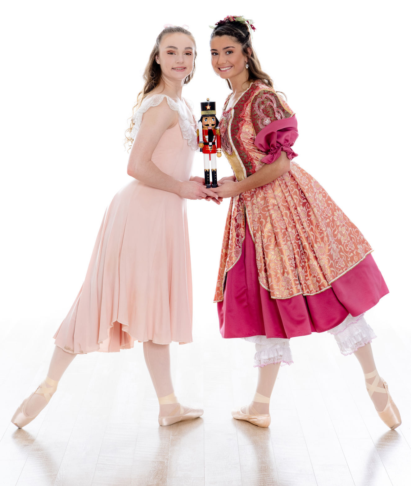 Abigail Hovendick and Maggie Oulianova as Clara